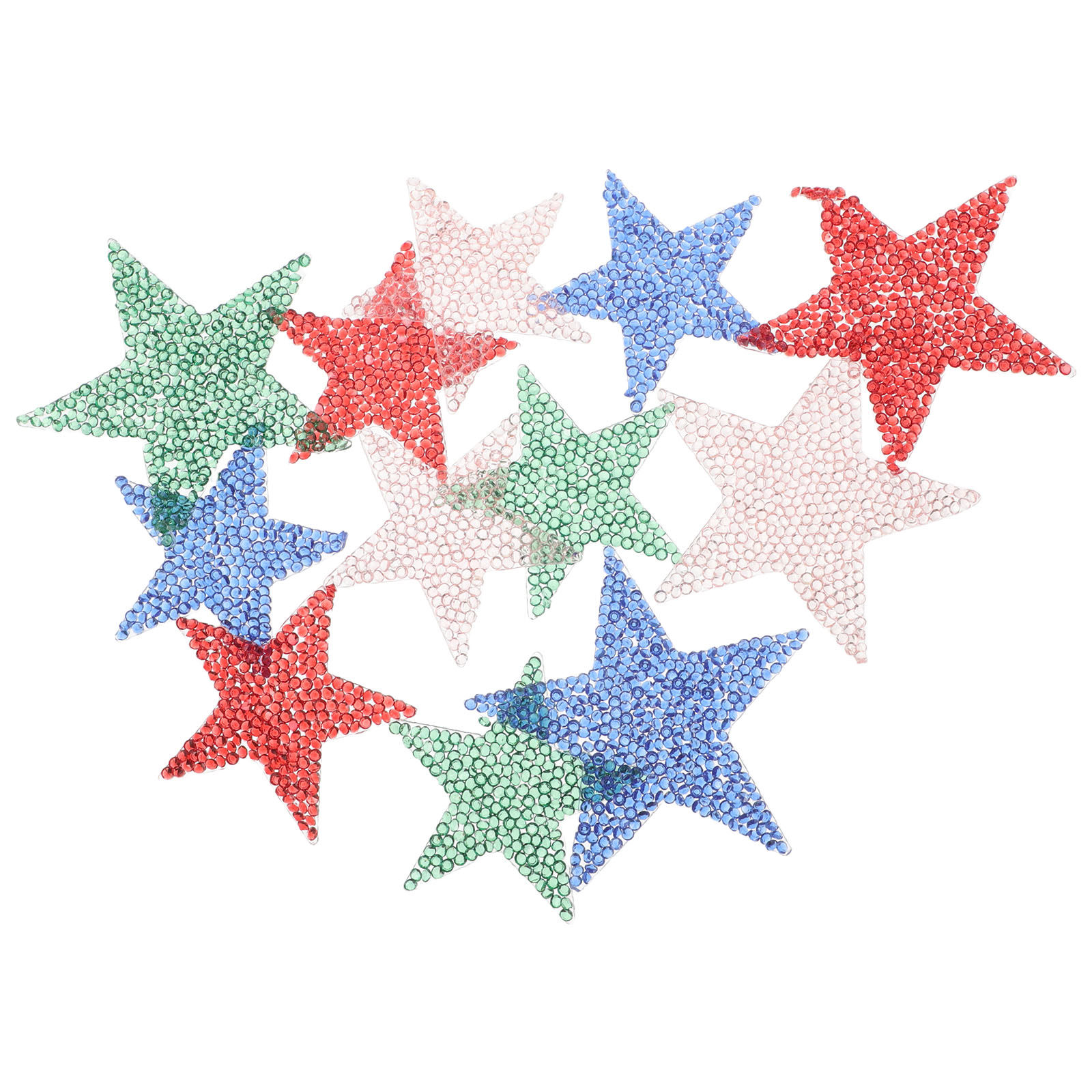 12Pcs Candy Colored Resin Star - Embellishment Glue Craft review and price