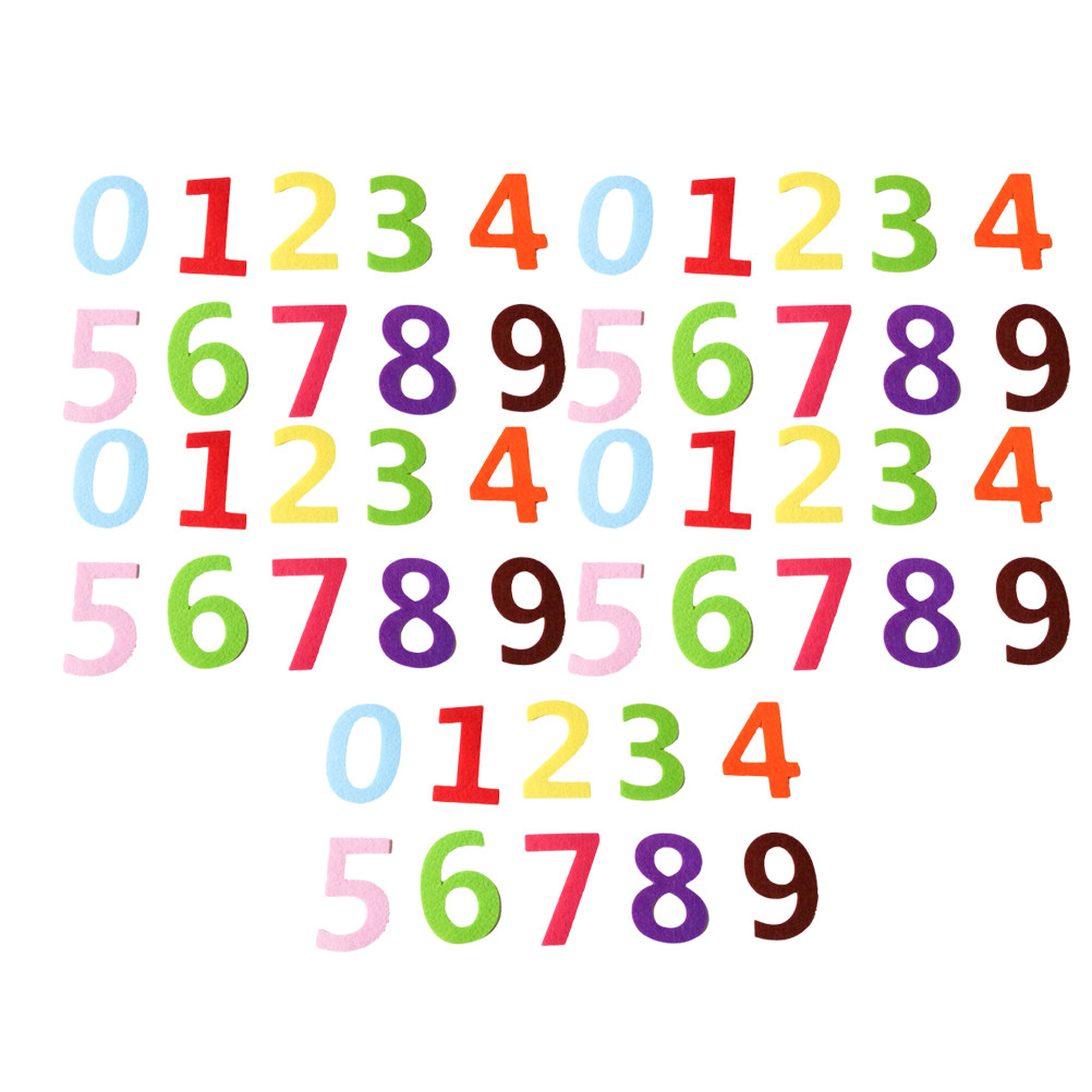 5Sets Felt Letter Number Decor - Embellishment Glue Craft review and price